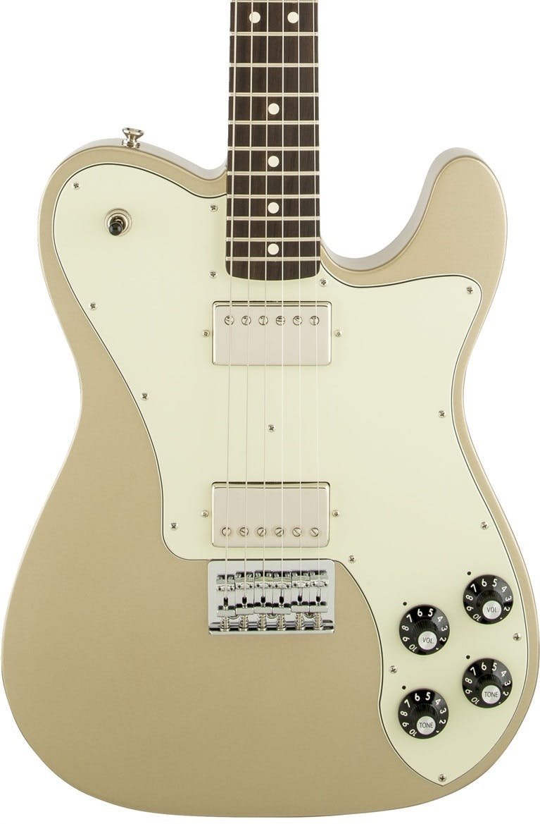 Fender Chris Shiflett Signature Telecaster Deluxe in Shoreline Gold